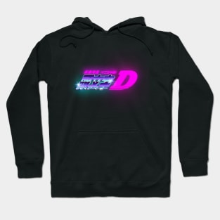 Initial D 80s retro logo Hoodie